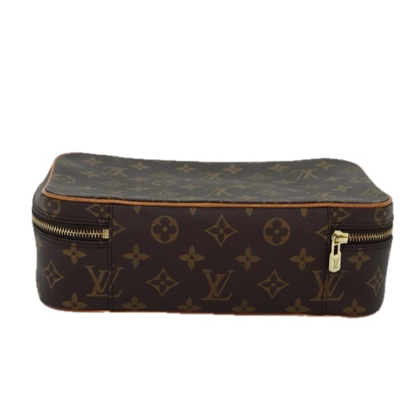 LOUIS VUITTON Monogram Trousse Boite Cosmetic Pouch M47640 LV Auth 74906 - Picture 2 of 16